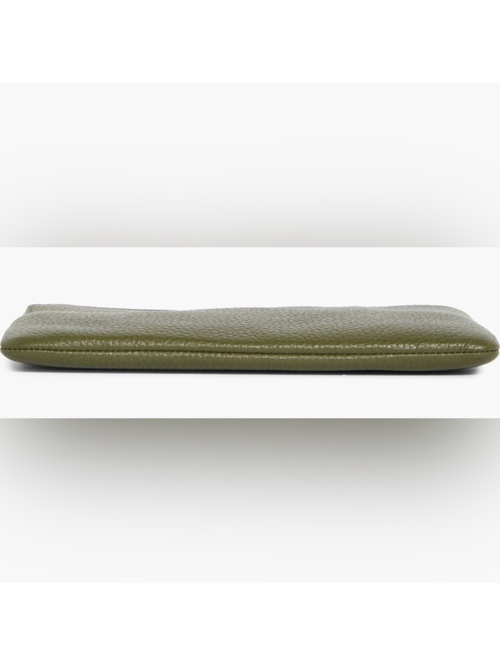 EUC! Kate Spade ♠️ Enchanted Green pebbled leather L-Zip Wristlet/Clutch$138! - Picture 3 of 10